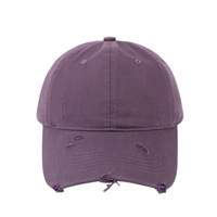 Casquette de baseball unie effet vieilli pour femme, polyvalente, tendance, protection solaire, respirante, décontractée, pour l'extérieur, vente en gros