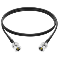 Câble CoaXPress CXP-6 BNC mâle vers BNC mâle 75 Ohm, câble coaxial haute vitesse pour caméra de vision industrielle