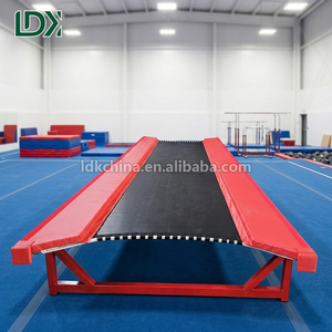 <span class=keywords><strong>Cama</strong></span> elástica pesada, larga y fija, tipo pista de gimnasia, para centro de entrenamiento de gimnasia en interiores - Product Image 5
