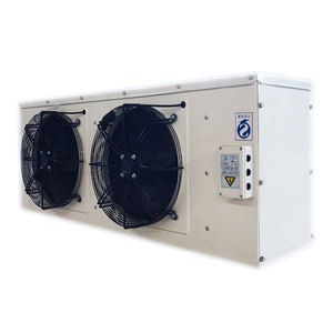 Unidad de refrigeración de almacenamiento de cámara frigorífica Condensador 5P Radiador de evaporador con aletas de agua fría refrigerado por aire - Product Image 1