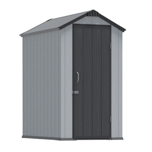 Caseta de Jardín de Plástico PP 4x6 de Fácil Montaje, Caseta de Almacenamiento DIY para Patio Trasero, Directo de Fábrica, 35% Menos Tornillos que <span class=keywords><strong>Keter</strong></span> - Product Image 5