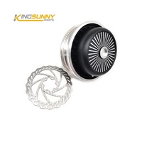 Pièces de rechange pour scooter coque de moteur avec frein à disque pièces de scooter accessoires ensemble de roue avant d'origine pour Inokim OX/QK4