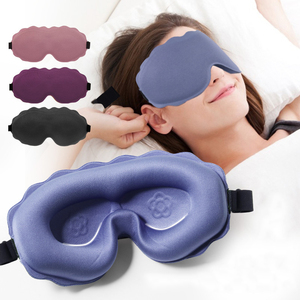 Wholesale Adjustable Woven 3D Memory Foam Eye <b>Mask</b> - Sustainable & Portable Travel <b>Sleep</b> <b>Mask</b> With Custom Logo Cotton Breathable - Product Image 6