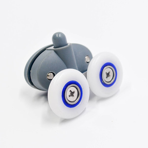 Nylon Material Riemens cheibe Doppel rad Dusch tür Roller für Glas Bad Schiebetür A-61/62 von <span class=keywords><strong>SOWO</strong></span> - Product Image 5