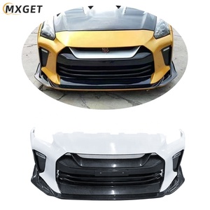 Pare-chocs avant de voiture en fibre de carbone Style Top Secret pour <span class=keywords><strong>Nissan</strong></span> <span class=keywords><strong>GTR</strong></span> R35 2008-2019 - Product Image 3