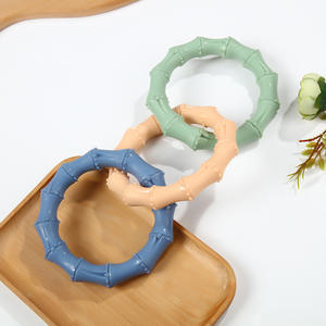 Juicepet Fabricant En Gros Pet Flottant À Mâcher Jouets Interactifs Résistant Aux Morsures Anneau Jouet Trois Anneaux Ensemble Jouets De Dentition - Product Image 5