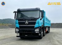 Camion benne minier électrique d'occasion SANY SYZ437C-8LRBEVSD 8x4 Euro 5 à conduite à gauche 350kWh+
