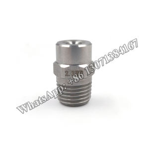 Vente chaude 1/8 1/4 BSPT NPT SS304 Buse de <span class=keywords><strong>jet</strong></span> complet à angle standard de pulvérisation à cône complet - Product Image 1