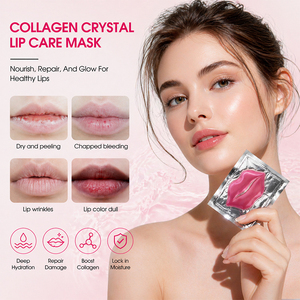 Mascarilla Labial de Colágeno para Eliminar Arrugas, Parches Labiales Hidratantes y Voluminizadores - Product Image 1