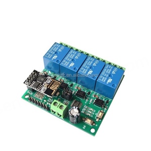 สวิตช์ควบคุมระยะไกลสำหรับบ้านอัจฉริยะ ac/dc แหล่งจ่ายไฟ ESP8266รีเลย์ WIFI 4ทาง5V 12V IOT - Product Image 4