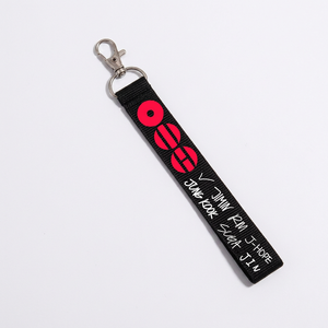 CCH Customized Korean male group K-pop star name tag keychain and mobile phone <b>lanyard</b> - Product Image 5