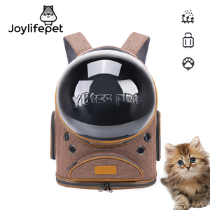 Mochila Para Gatos New Fashion Eco-friendly Nylon <b>Large</b> <b>Capacity</b> Breathable Panoramic Space Capsule Pet <b>Backpack</b> for Dogs 10kg - Product Image 1
