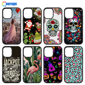 2D сублимационные Чехлы для мобильных телефонов сублимационные заготовки Чехлы для сотовых телефонов ТПУ + ПК чехол для телефона для iPhone - Product Image 4