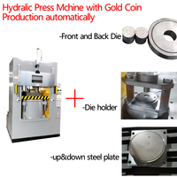 Presse hydraulique de type cadre de 1000 tonnes pour la fabrication de barres et de pièces de monnaie