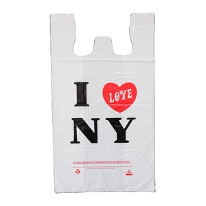 Sacs en plastique personnalisés avec logo imprimé, en matériaux recyclés, avec système d'ouverture facile pour supermarchés et salons professionnels - Product Image 1