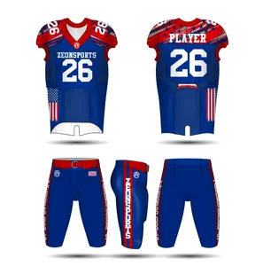 Выполненные на заказ узоры без рисунка трикотажные штаны униформа для молодых и взрослых для тренировок по американскому футболу