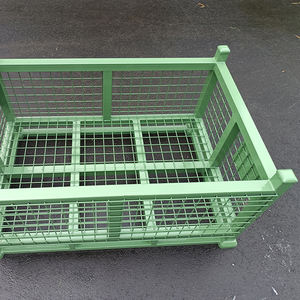 CASE CARTER OEM <span class=keywords><strong>Cage</strong></span> à palettes empilable en métal et en acier pour le stockage en entrepôt - Product Image 4