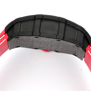 New Model Manual <b>Watch</b> Carbon Fiber Material Hollowed Out Mechanical Mechanism Luxurious Wristwatch Sporty Style Men's <b>Watch</b> - Product Image 5