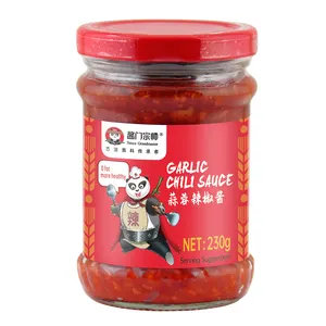 फैक्टरी मूल्य के साथ सुपरमार्केट के लिए 230 ग्राम चीनी सॉस थोक गुइलिन चिली सॉस बोतल