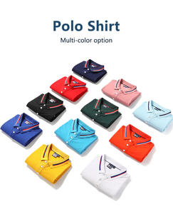 <span class=keywords><strong>Polo</strong></span> da <span class=keywords><strong>Uomo</strong></span> Premium in Cotone Tinta Unita |   <span class=keywords><strong>Polo</strong></span> a Maniche Corte per Lavoro e Business Casual - Product Image 6