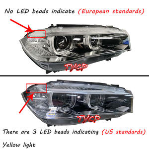 Anwendbar für X5, X6, F15, F16 Modelle, Frontbeleuchtungsverkabelung, Lampenverkabelungsgruppe, europäische Version 2014 - 2018 ohne AFS - Product Image 2