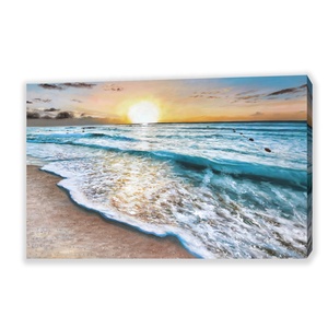 Moderna vista sul mare, tela a olio dipinta a mano adatta per la pittura della decorazione domestica - Product Image 1