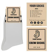 Chaussettes de sport extensibles pour hommes avec logo personnalisé, 82 % coton tricoté, anti-odeur, respirantes, en maille, pour la course à pied
