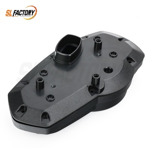 Cubierta de Carcasa para Tacómetro de Motocicleta, Compatible con <span class=keywords><strong>Kawasaki</strong></span> <span class=keywords><strong>ZX6R</strong></span> ZX-6R 2009-2018, Plástico ABS Resistente, Color Negro, Accesorios para Velocímetro - Product Image 5