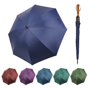 Parapluie de golf extra large, imperméable, en pongé, imprimé sur mesure, parapluie promotionnel en gros - Product Image 1