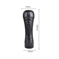 Masturbateur masculin STELLAR PATH Modèle TY-260508-50, Vibrateur de poche, Vagin réaliste, Coupe orale, Forme de lampe torche