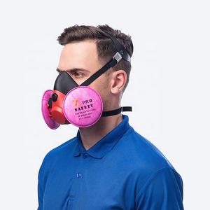 Masker <span class=keywords><strong>Respirator</strong></span> industri pelindung setengah debu, filter partikulat kualitas bagus, <span class=keywords><strong>respirator</strong></span> Kimia - Product Image 4