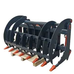 High Quality Garden Machinery Grass Grapple Forks For The Skid Steer Loader