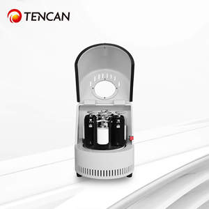 TENCAN XQM-0.4A Carbon Powder Grinding and Mixing <strong>Mini</strong> Lab Planetary <strong>Ball</strong> <strong>Mill</strong> Machine with 4 Work Stations - Product Image 1