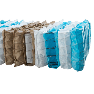 Nệm Giường Giá Rẻ Bán Buôn Nệm Lò Xo Ngủ Có Túi Màu Nâu Xanh Dương Màu Trắng Kim Loại Cuộn Tốt - Product Image 4