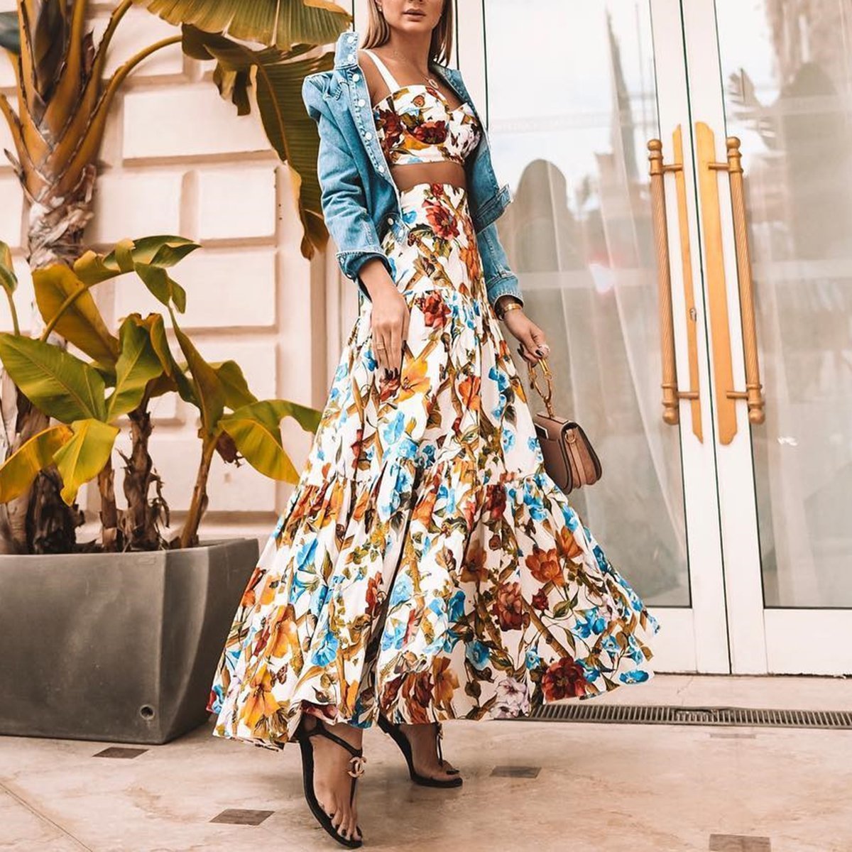farm maxi dress Farm Rio Ayla Maxi Dress