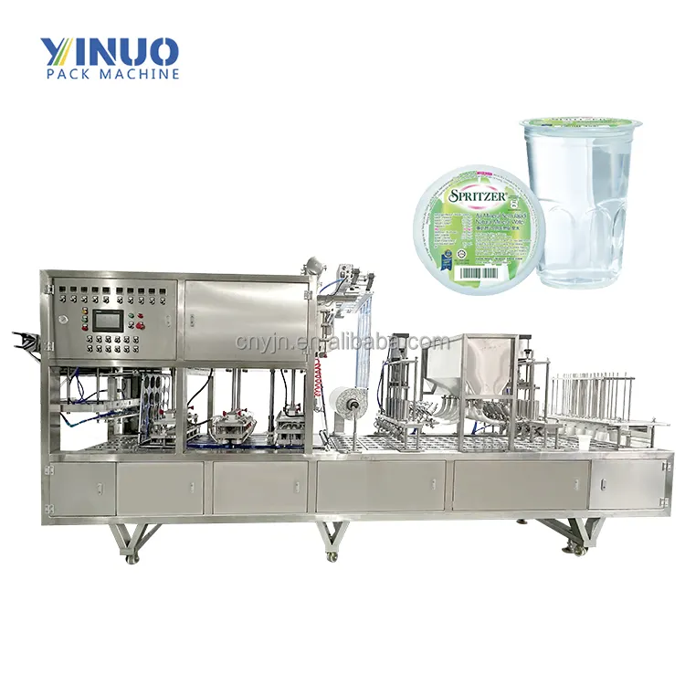 Multi-funzione 90mm 95mm tazza di acqua di riempimento e sigillatura macchine per l'imballaggio attrezzature con CE e ISO