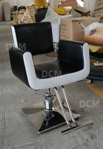 Chaise de salon de coiffure rose de luxe avec base hydraulique <span class=keywords><strong>pour</strong></span> les coupes de cheveux des <span class=keywords><strong>dames</strong></span>, chaise de coiffure de salon Foshan <span class=keywords><strong>pour</strong></span> studio de cheveux de beauté - Product Image 6