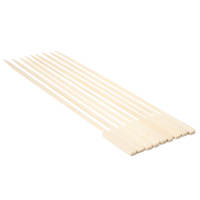 Brochettes de bambou Teppo jetables écologiques, portables, de différentes tailles, pour barbecue, vente en gros, prix usine, offre spéciale
