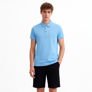 <span class=keywords><strong>Polo</strong></span>-shirt personnalisé pour homme/femme, couleur unie, manches courtes, style <span class=keywords><strong>Boss</strong></span> |   Vêtements de travail respirants en polyester anti-humidité - Product Image 1