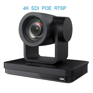 กล้องประชุม PTZ 4K UHD 12X AI ตรวจจับมนุษย์อัตโนมัติ ติดตามอัตโนมัติ รองรับ SDI POE HDM-I RTSP สำหรับโรงเรียน โบสถ์ ศูนย์การแพทย์ 4K - Product Image 1