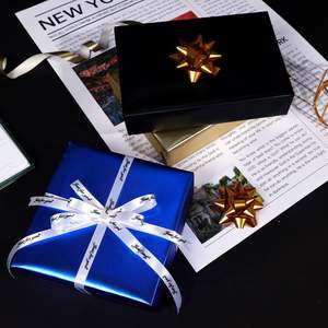 Papel de regalo al por mayor de fábrica 43*300 cm embalaje de papel metálico - Product Image 5