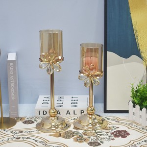 Wedding Crystal <strong>Lotus</strong> <strong>Candle</strong> <strong>Holder</strong> - Product Image 6