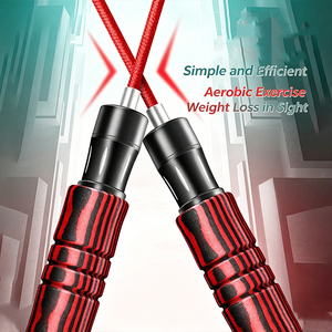 <span class=keywords><strong>Cuerda</strong></span> <span class=keywords><strong>de</strong></span> Saltar Unisex <span class=keywords><strong>de</strong></span> 3m, <span class=keywords><strong>de</strong></span> Aluminio Trenzado Resistente <span class=keywords><strong>de</strong></span> 260G, con Mango Antideslizante <span class=keywords><strong>de</strong></span> EVA, Ajustable, para Entrenamiento en Casa/Gimnasio, Pérdida <span class=keywords><strong>de</strong></span> Peso - Product Image 4