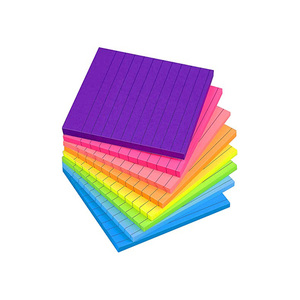 Bloc de Notas Adhesivas Personalizadas para Oficina y Escuela, Notas Adhesivas Coloridas, Fáciles de Pegar en Superficies, Monitores, Paredes, Ventanas - Product Image 3