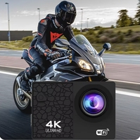 4K UHD 2,0-Zoll-LPS-HD-Bildschirm Action-Kamera WiFi Unterwasser helm Fahrrad Video aufzeichnung Sport kamera Ocean Digital Camcorder