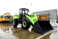 Pala Gommata Elettrica Media 856E con Batteria da 286 kWh e Altezza di Scarico di 3480 mm per Lavori con Materiali Voluminosi