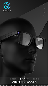 Lentes Inteligentes G300 con Control Táctil por Voz a través <span class=keywords><strong>de</strong></span> la Aplicación, Cámara <span class=keywords><strong>de</strong></span> 8MP, Grabación <span class=keywords><strong>de</strong></span> Video 1080P, Traducción IA en Tiempo Real, Estabilización <span class=keywords><strong>de</strong></span> Imagen - Product Image 3
