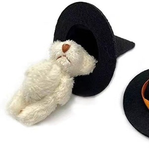 Accesorios <span class=keywords><strong>de</strong></span> fiesta <span class=keywords><strong>de</strong></span> Halloween calabaza araña <span class=keywords><strong>bruja</strong></span> Mini <span class=keywords><strong>sombrero</strong></span> diadema <span class=keywords><strong>pelo</strong></span> Mini fieltro <span class=keywords><strong>bruja</strong></span> sombreros para muñecas elfo - Product Image 5