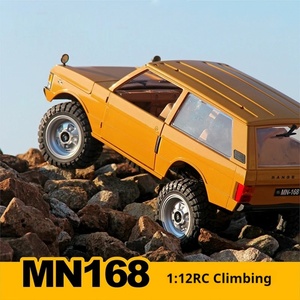 MN168 Modèle électrique 4x4 à l'échelle 1:12 avec LED, 2.4G, entièrement proportionnel, Crawler SUV, Camion tout-terrain à quatre roues motrices - Product Image 5