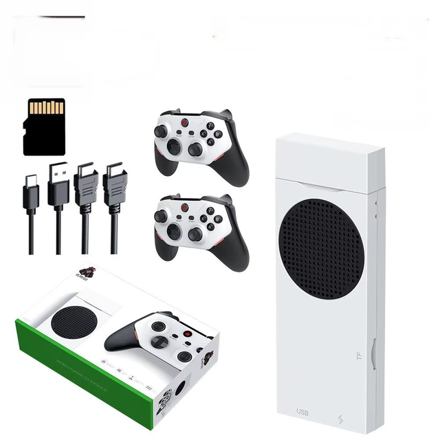 M88 Retro Game Stick HD 3D Games 128GB Wireless 2.4GHz Controller Classic TV Family Party Video Gaming Console with 20000 Games